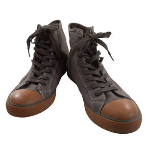 LEVIS DARK BROWN HIGH TOP SHOES